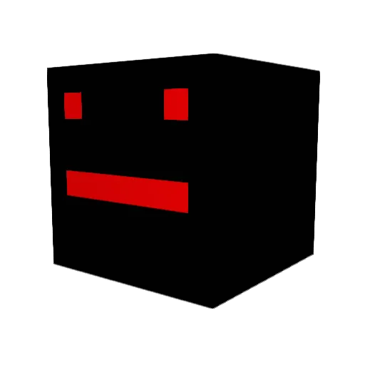 BennRManN Minecraft avatar head, 3D render