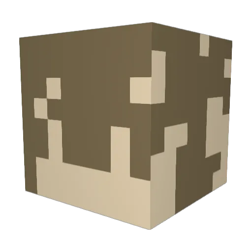 Bennepi Minecraft avatar head, 3D render