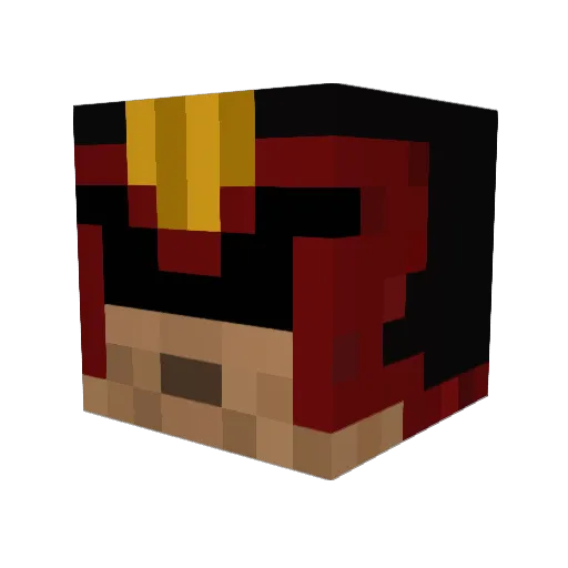 Bennett1984 Minecraft avatar head, 3D render