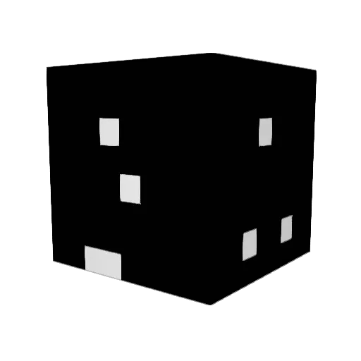 BennettLost Minecraft avatar head, 3D render