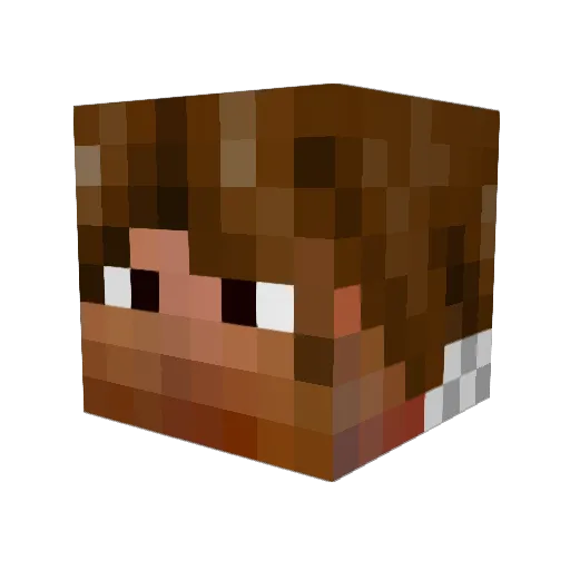 Bennett_Lawson Minecraft avatar head, 3D render