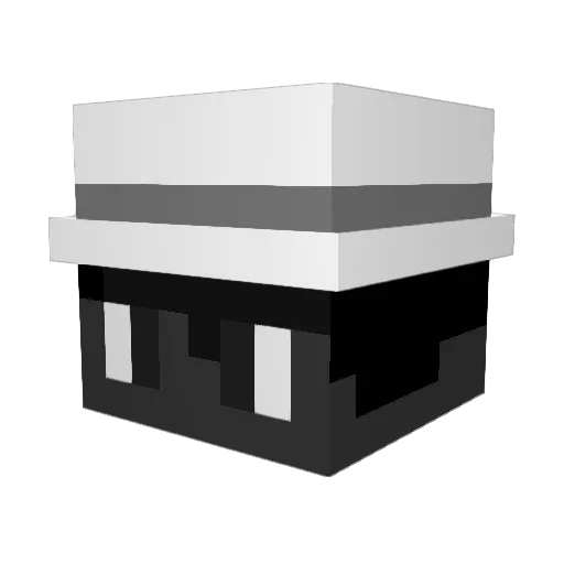 Benni464_ Minecraft avatar head, 3D render