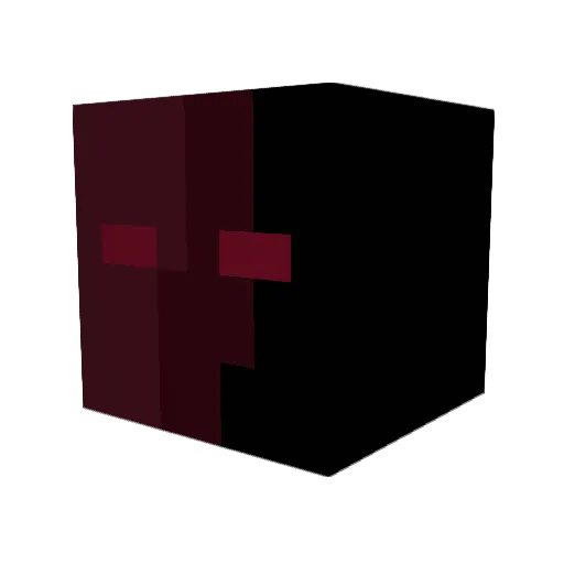 Bennn0 Minecraft avatar head, 3D render