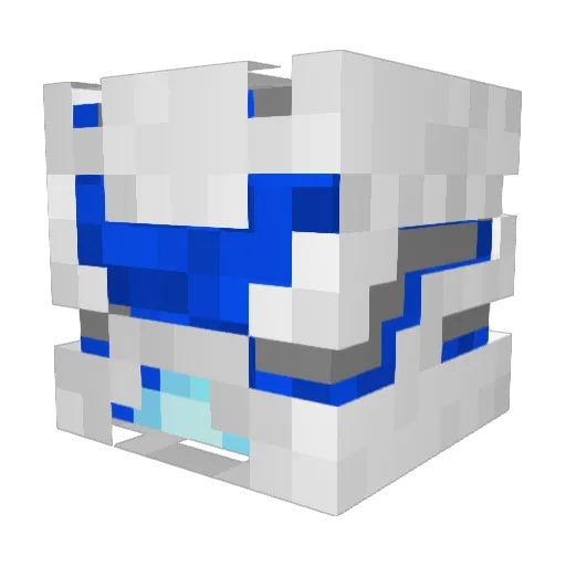Bennnett Minecraft avatar head, 3D render