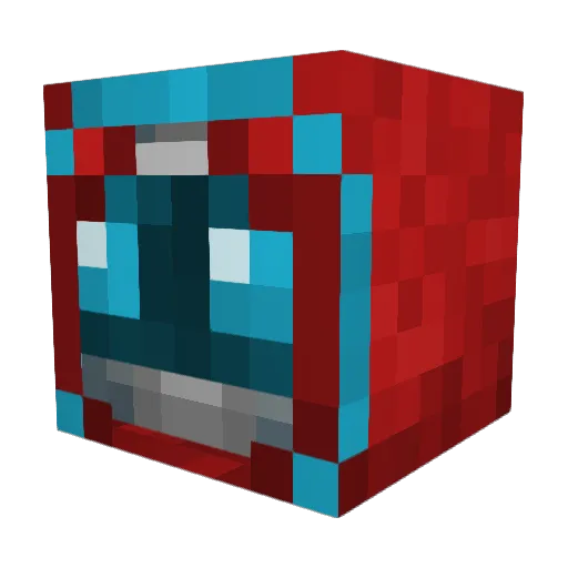 BennyBuoy Minecraft avatar head, 3D render