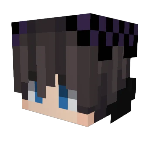 Benny_0665 Minecraft avatar head, 3D render