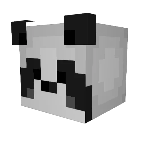 Benny_Lost_It Minecraft avatar head, 3D render