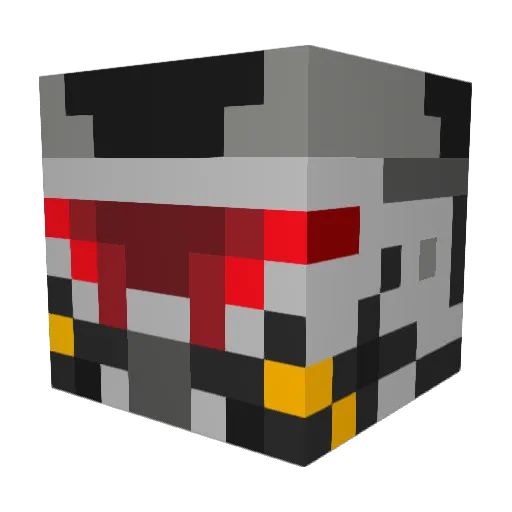 Benrightt Minecraft avatar head, 3D render