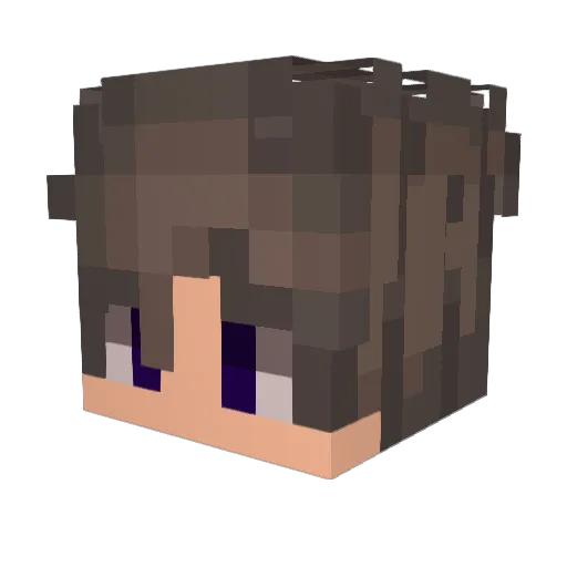 Benronaldo11 Minecraft avatar head, 3D render