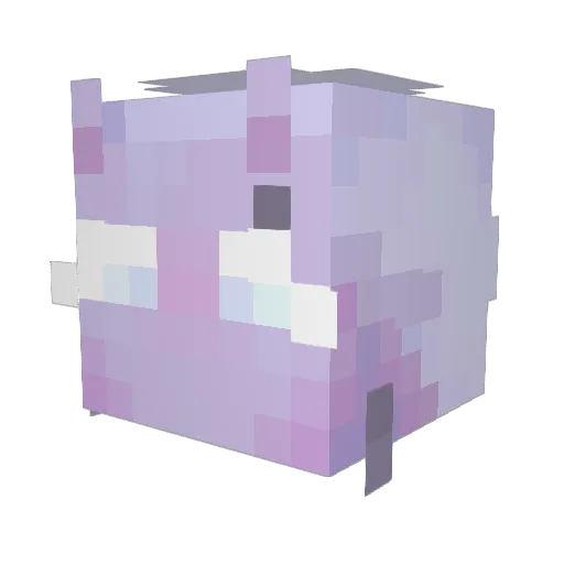 BenryBenryBenry Minecraft avatar head, 3D render