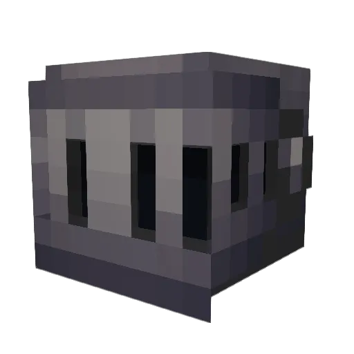 Bentameleon Minecraft avatar head, 3D render