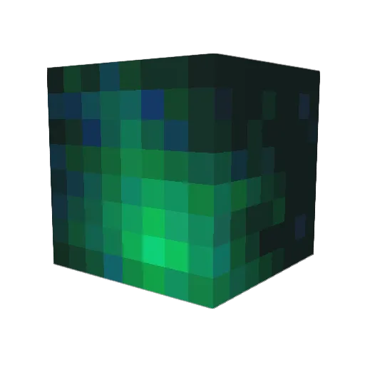 Bentley3950 Minecraft avatar head, 3D render