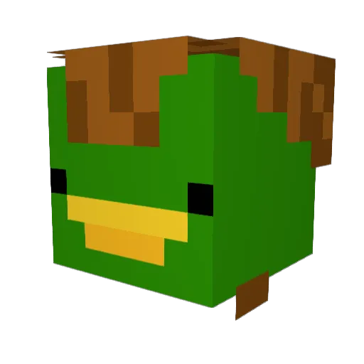 BentleyG625 Minecraft avatar head, 3D render