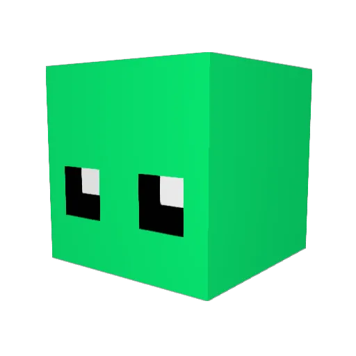 BentooTheGreat Minecraft avatar head, 3D render