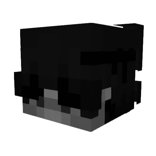 Benutzta Minecraft avatar head, 3D render
