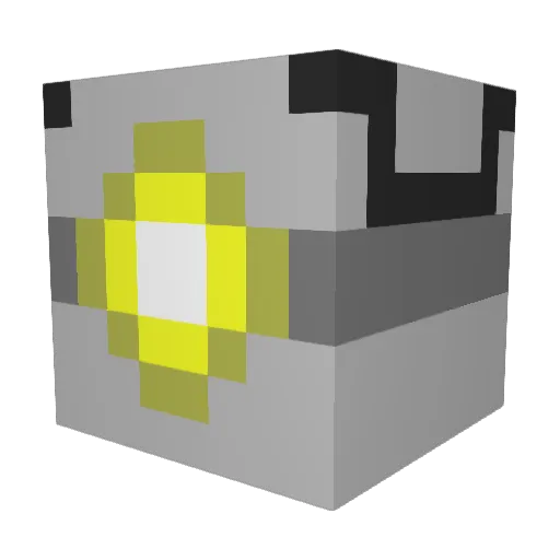 Benvenisti Minecraft avatar head, 3D render