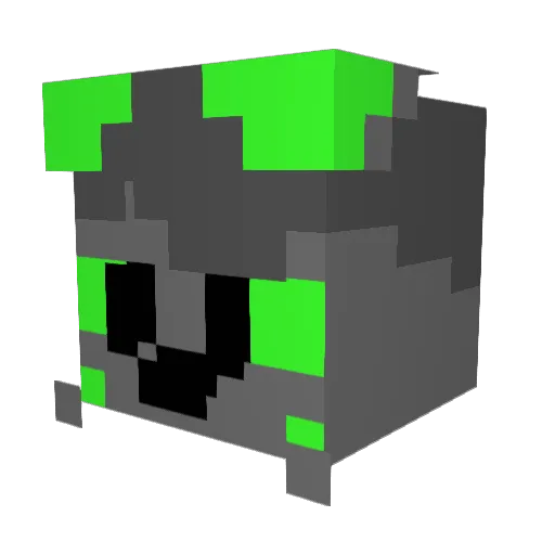 Benzo_lol Minecraft avatar head, 3D render