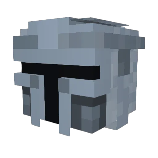 Beowulf3658 Minecraft avatar head, 3D render