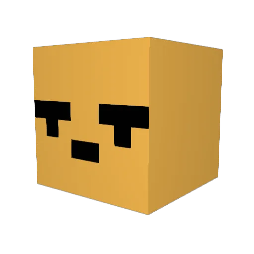 BepisManStan4100 Minecraft avatar head, 3D render