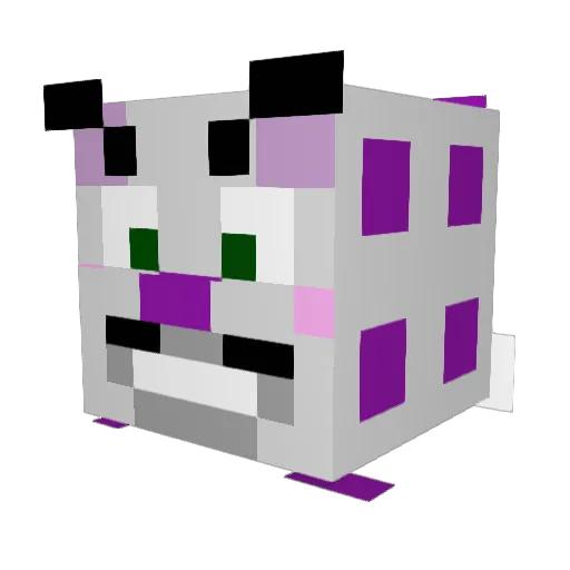 BeppiTheClown600 Minecraft avatar head, 3D render
