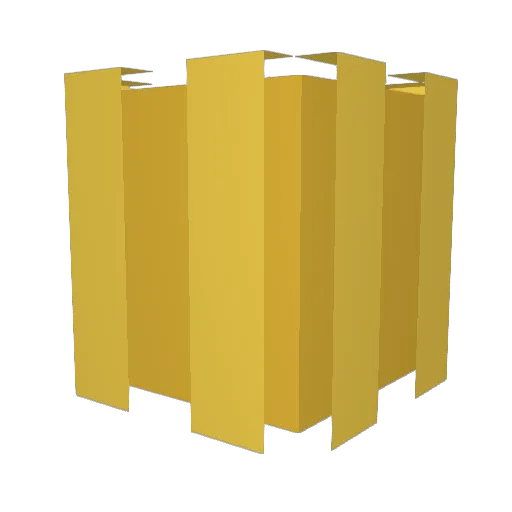 BeqaPB Minecraft avatar head, 3D render