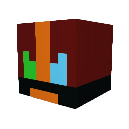 BerZerKer472 Minecraft avatar head, 3D render