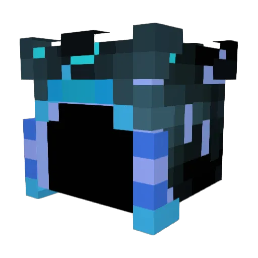 Beratnix Minecraft avatar head, 3D render