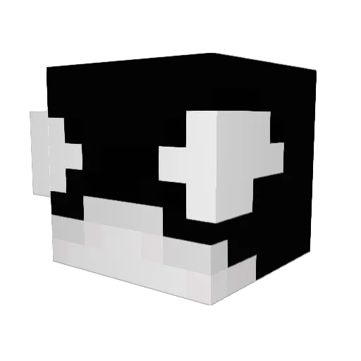 BergFeuer986192 Minecraft avatar head, 3D render