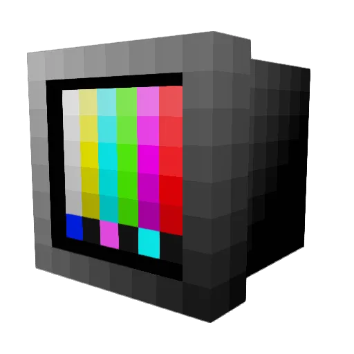 Bergkrijger Minecraft avatar head, 3D render