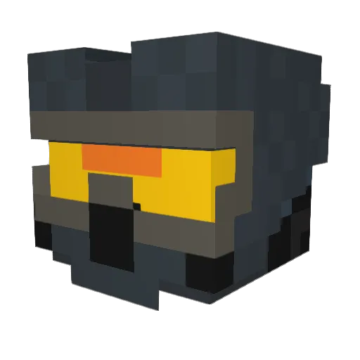 Berik01 Minecraft avatar head, 3D render