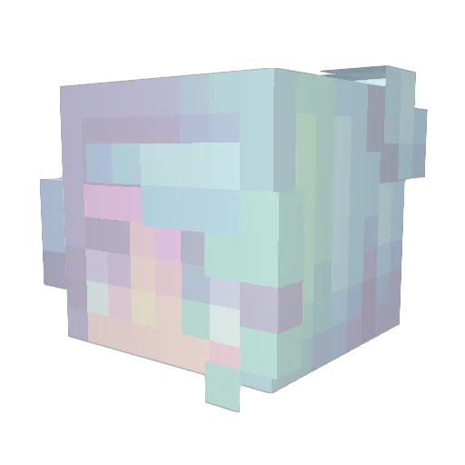 BerkanKoparan Minecraft avatar head, 3D render