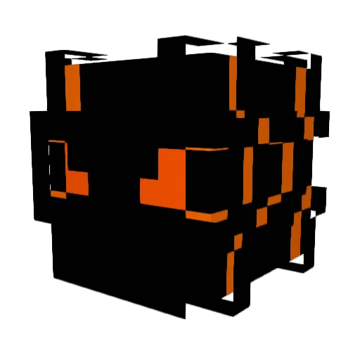 BerkeSk Minecraft avatar head, 3D render