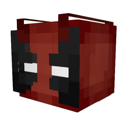 Berkeos Minecraft avatar head, 3D render