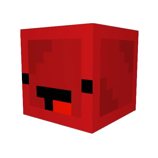 Berko50 Minecraft avatar head, 3D render