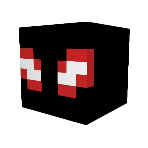 Berkosyn Minecraft avatar head, 3D render