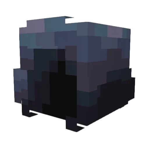 Bernby Minecraft avatar head, 3D render