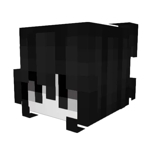 Berni7871 Minecraft avatar head, 3D render