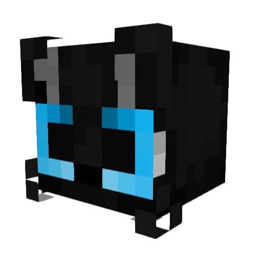 Bero_02 Minecraft avatar head, 3D render