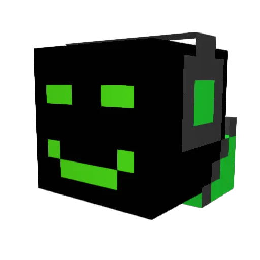 Berojos32 Minecraft avatar head, 3D render