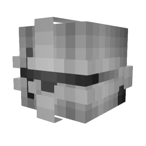Berriiiii Minecraft avatar head, 3D render