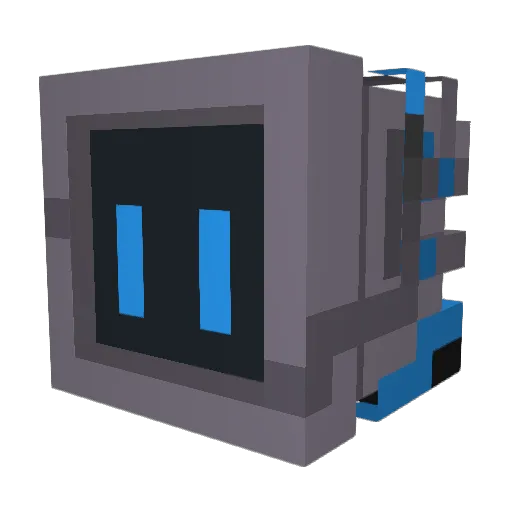BerryInfinite Minecraft avatar head, 3D render
