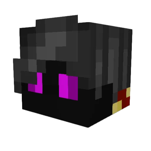 BerrysHacker Minecraft avatar head, 3D render