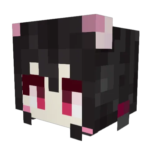 BerserkGunter Minecraft avatar head, 3D render