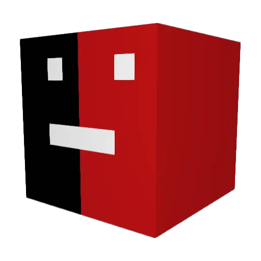 BerserkerVII Minecraft avatar head, 3D render