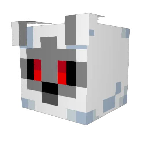 Bert110 Minecraft avatar head, 3D render