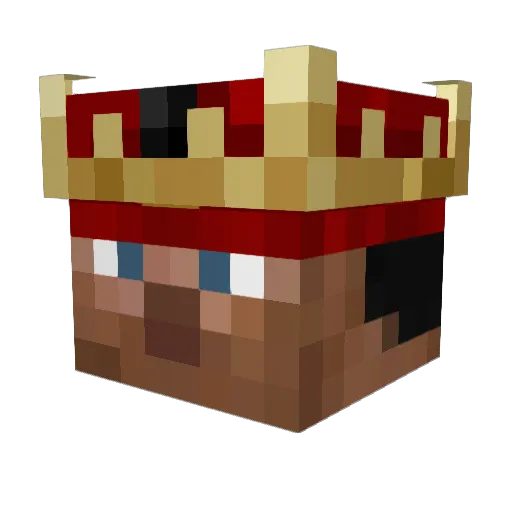 Bert_Parsnip Minecraft avatar head, 3D render
