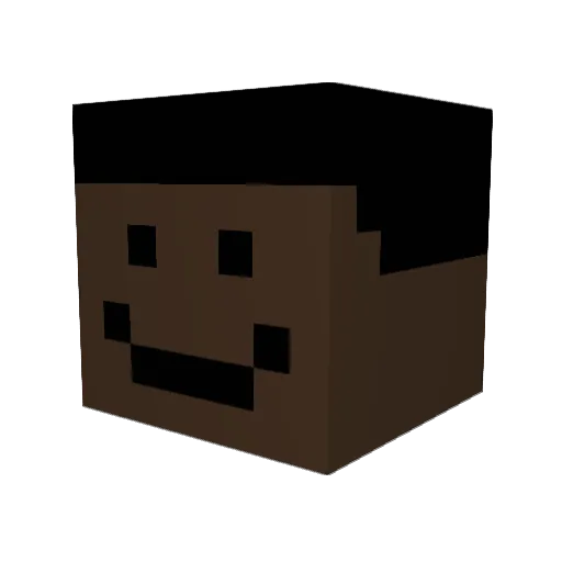 Bertil_66 Minecraft avatar head, 3D render