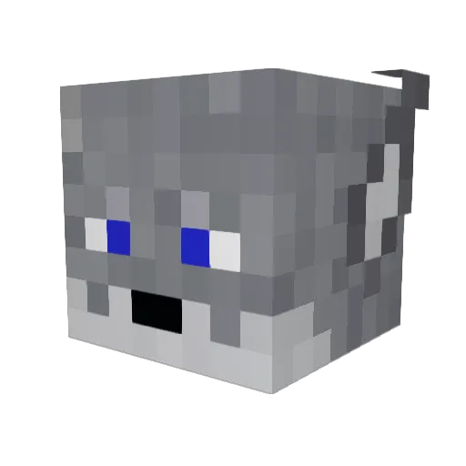 Beryk230 Minecraft avatar head, 3D render