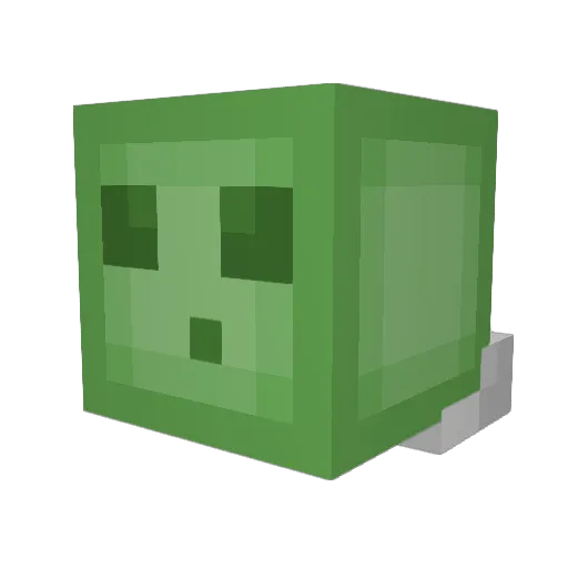 Best3578 Minecraft avatar head, 3D render