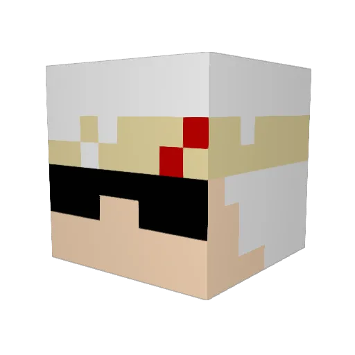 BestBoiSoul Minecraft avatar head, 3D render